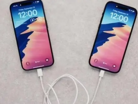 芦淞苹果15维修店分享iPhone15可以给安卓充电吗 